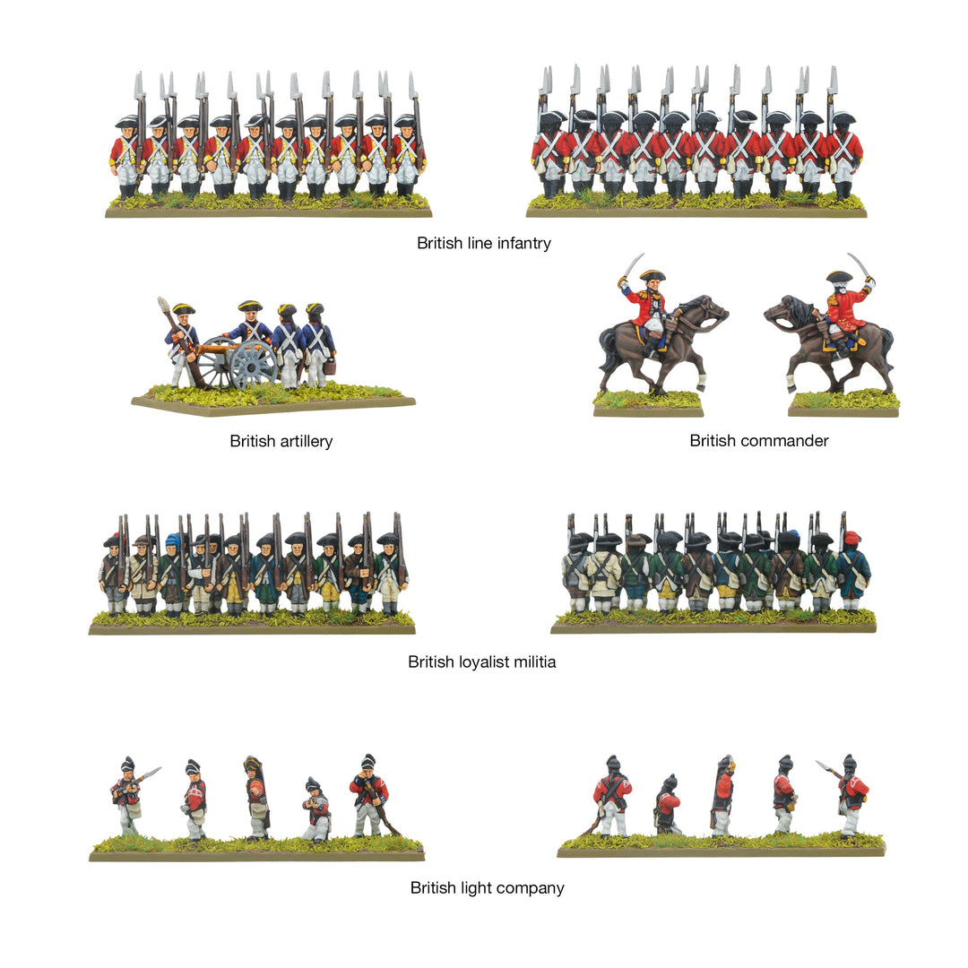 Black Powder Epic Battles: Revolution! -  British Army Brigade