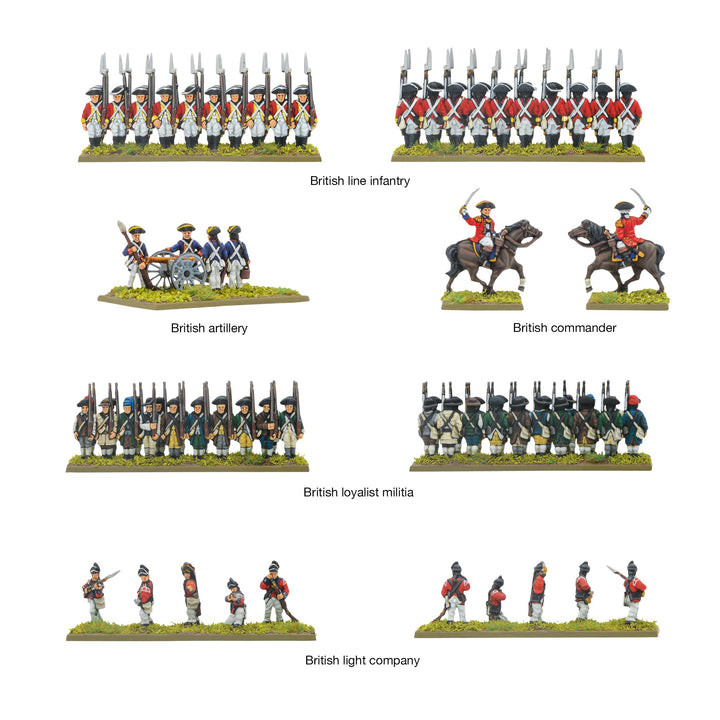 Black Powder Epic Battles: Revolution! -  British Army Brigade