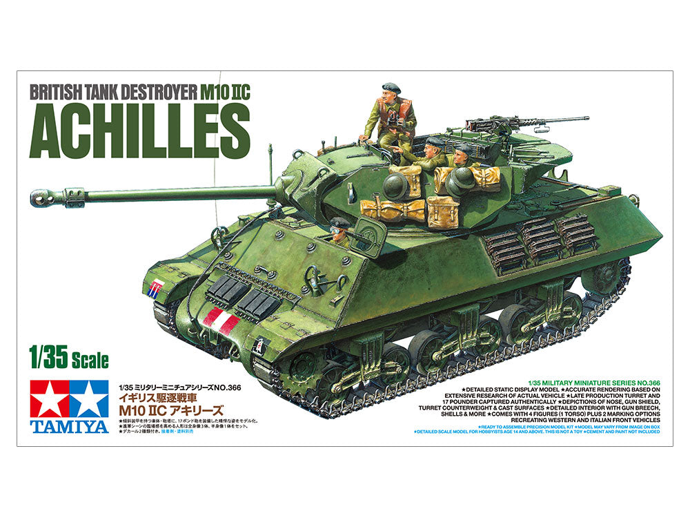 Tamiya 1/35 British Tank Destroyer M10 IIC Achilles (35366)