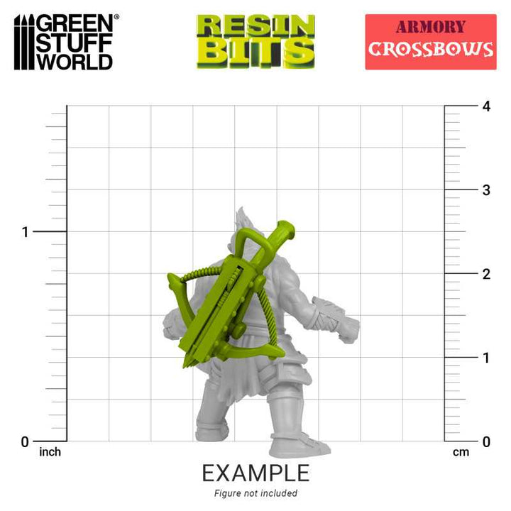 3D printed set - Dwarf Crossbows (Green Stuff World)