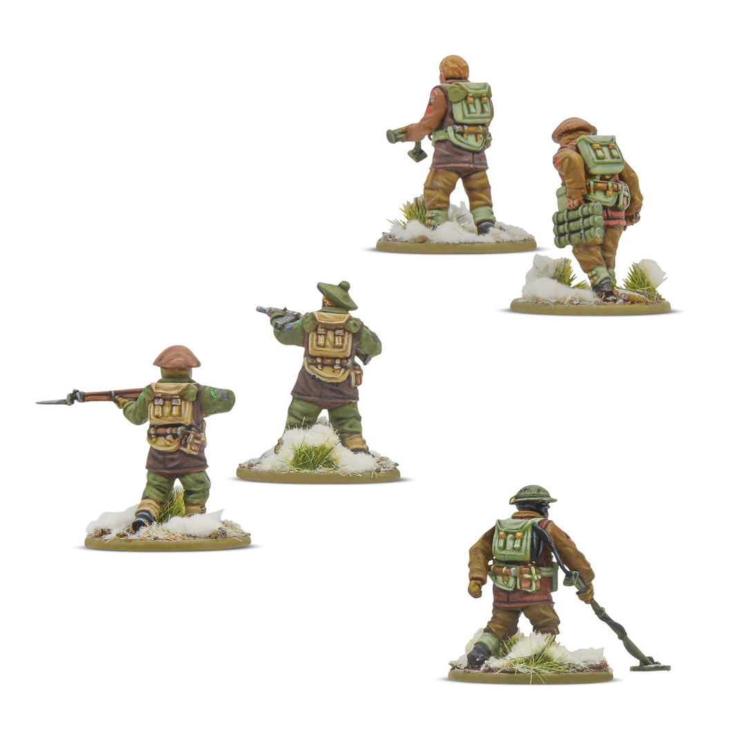 Bolt Action: 'Crossing the Rhine' - British & Canadian infantry (Winter) Starter Army