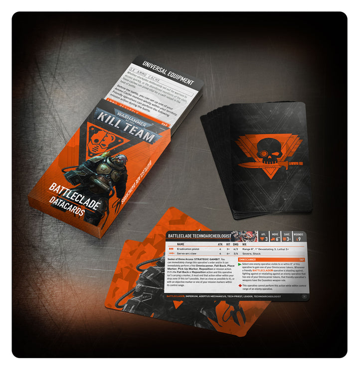 Warhammer 40,000: Kill Team - Battleclade Datacards