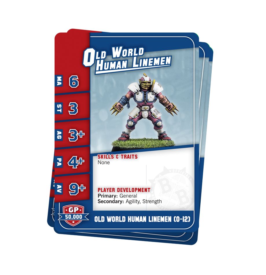 Blood Bowl: Old World Alliance Team Card Pack