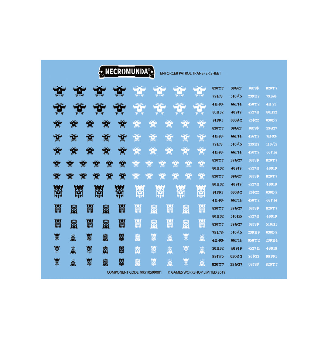 Necromunda: Palanite Enforcer Captains & Sergeants
