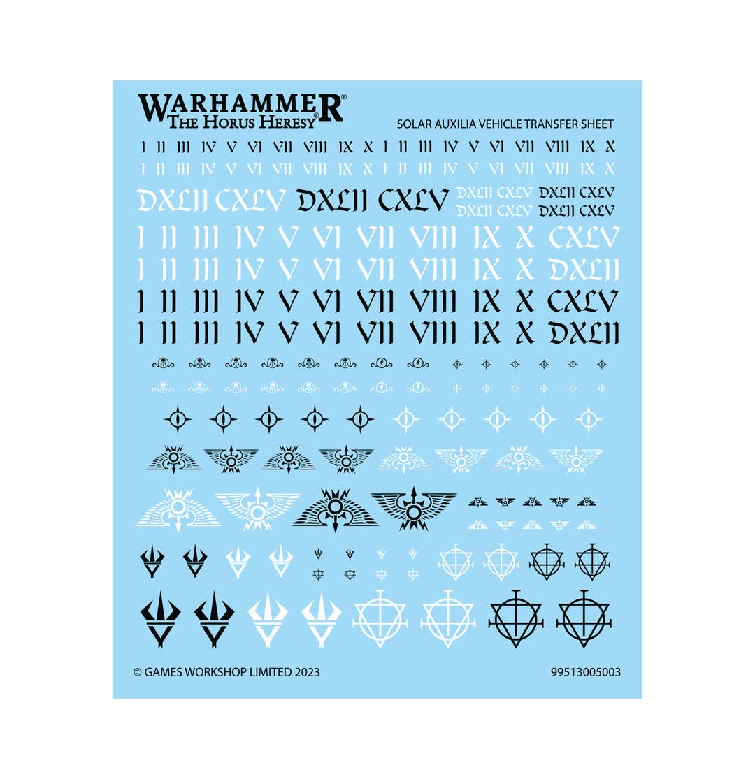 Warhammer Horus Heresy: Solar Auxilia - Hermes Sentinel Squadron