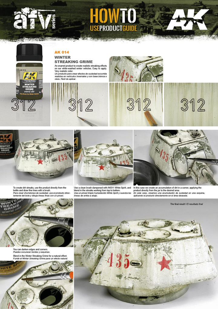 Enamel: Winter Streaking Grime (AK Interactive) (AK014) (3)