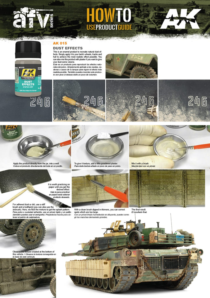 Enamel: Dust Effects (AK Interactive) (AK015) (42)