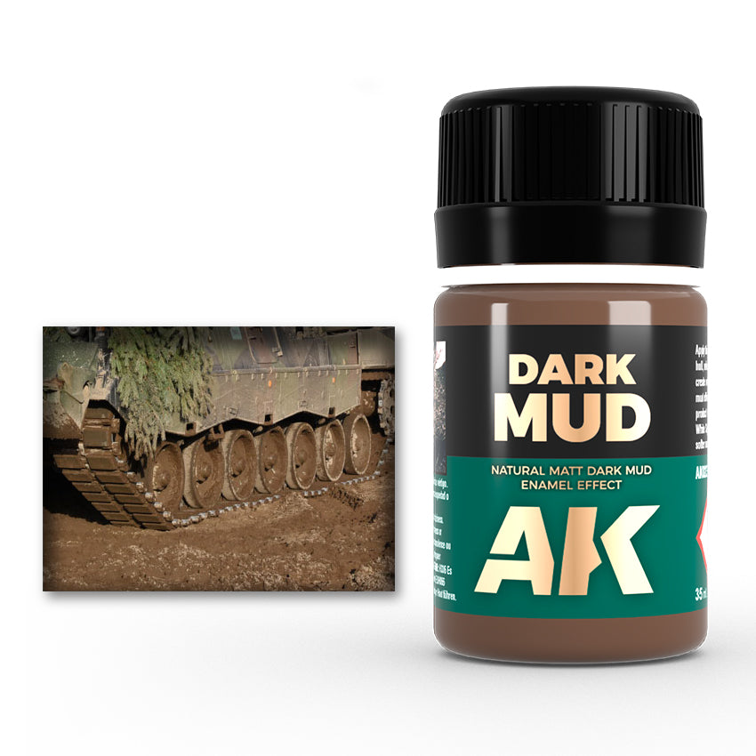 Enamel: Dark Mud Effect (AK Interactive) (AK023) (46)