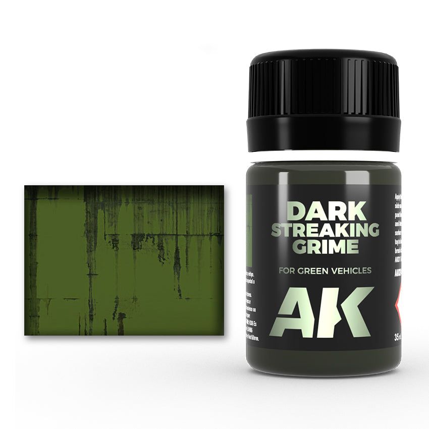 Enamel: Dark Streaking Grime (AK Interactive) (AK024) (4)