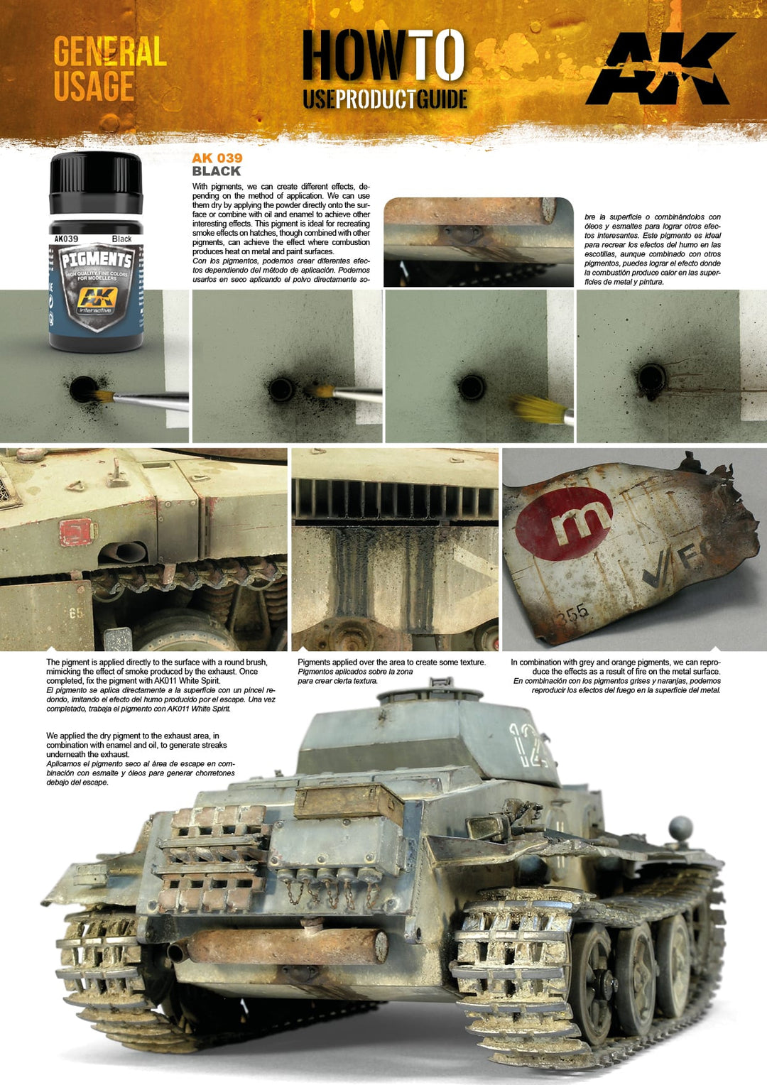 Pigments: Black (AK Interactive) (AK039) (72)