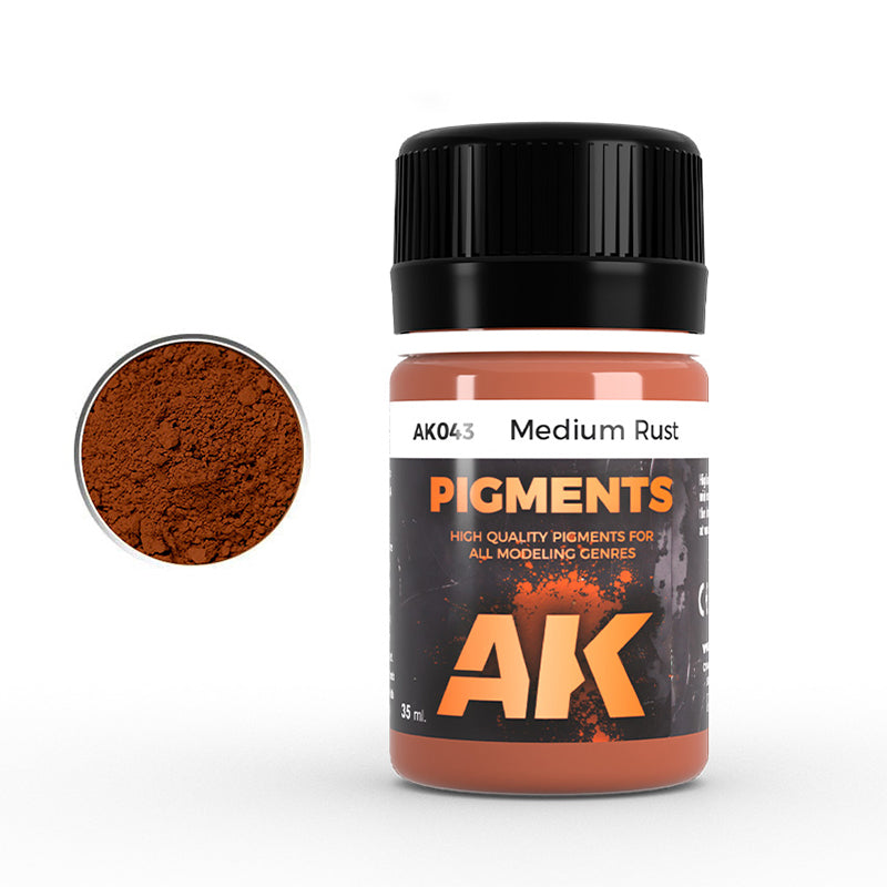 Pigments: Medium Rust (AK Interactive) (AK043) (76)