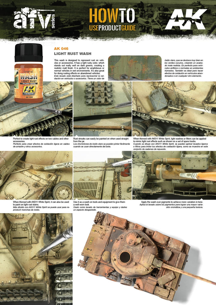 Wash: Light Rust (AK Interactive) (AK046) (17)