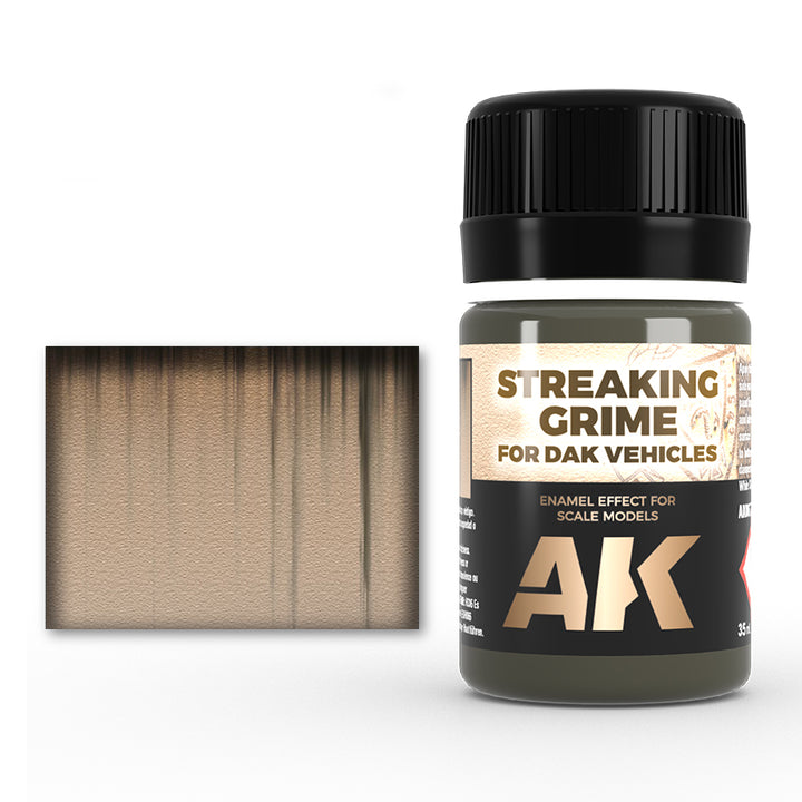 Streaking Grime for DAK Vehicles (AK Interactive) (AK067) (7)
