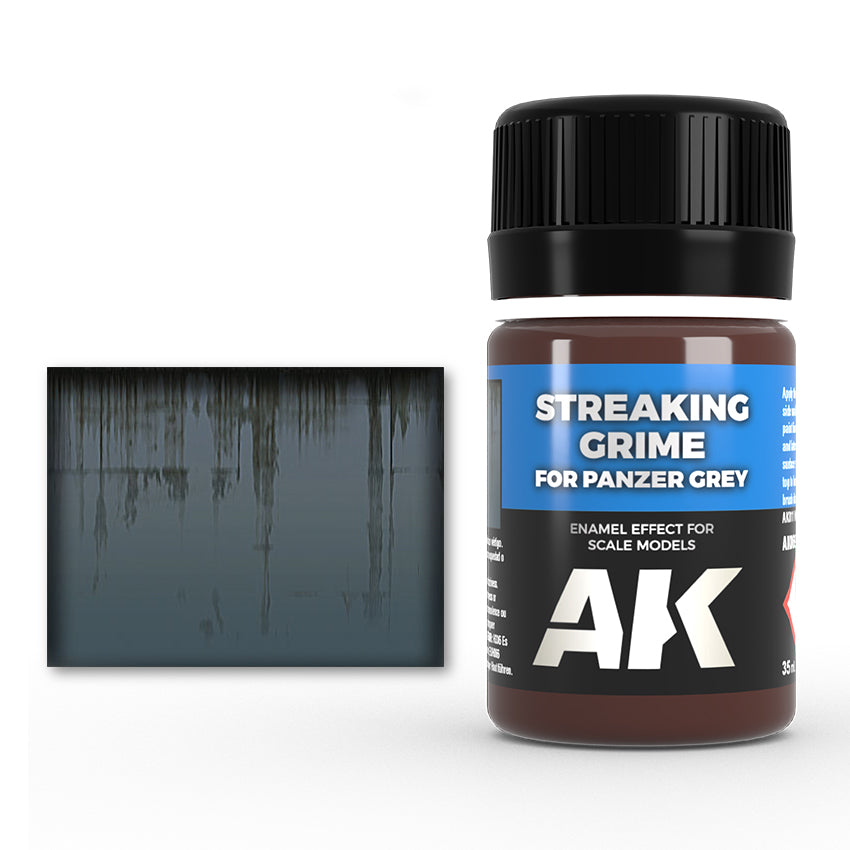 Streaking Grime for Panzer Grey (AK Interactive) (AK069) (8)