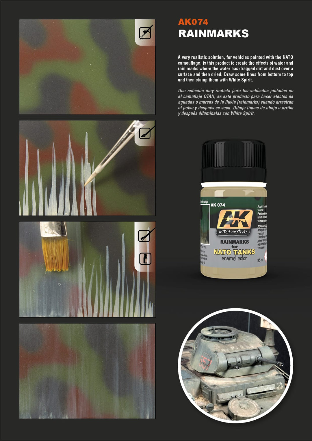 Rainmarks Effects (AK Interactive) (AK074) (9)