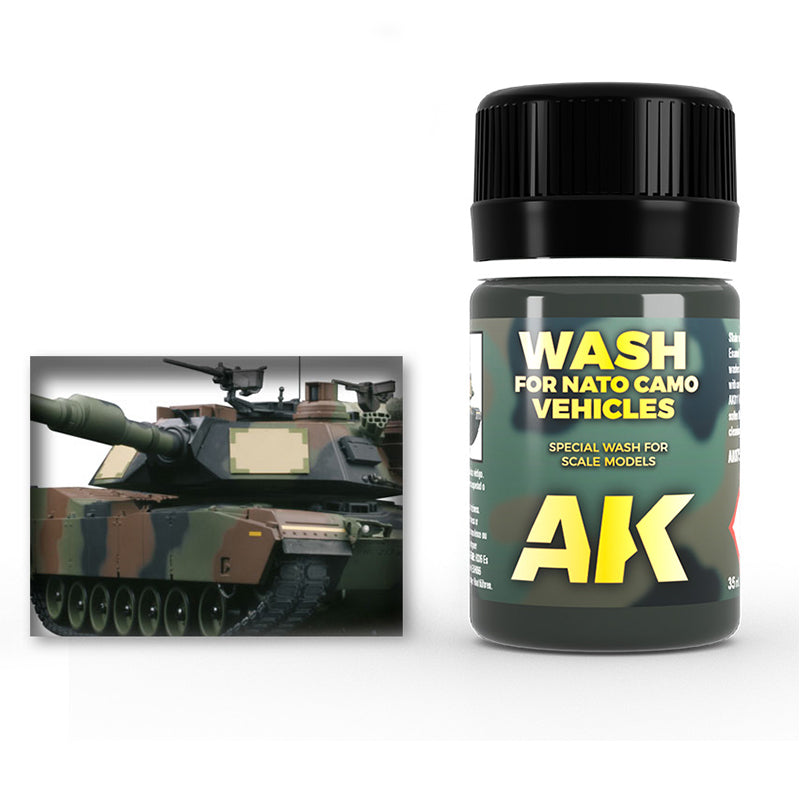 Wash: NATO Camo Vehicles (AK Interactive) (AK075) (20)