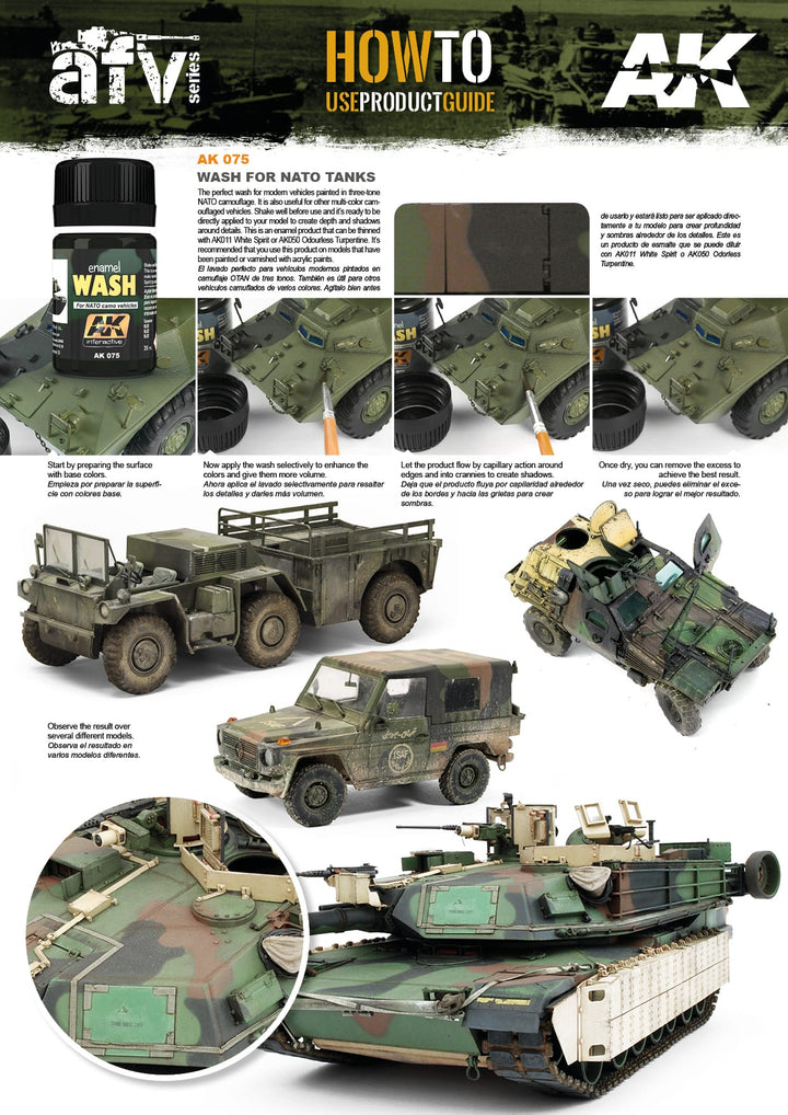 Wash: NATO Camo Vehicles (AK Interactive) (AK075) (20)
