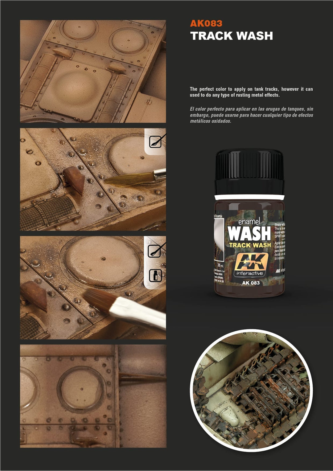 Wash: Tracks (AK Interactive) (AK083) (21)