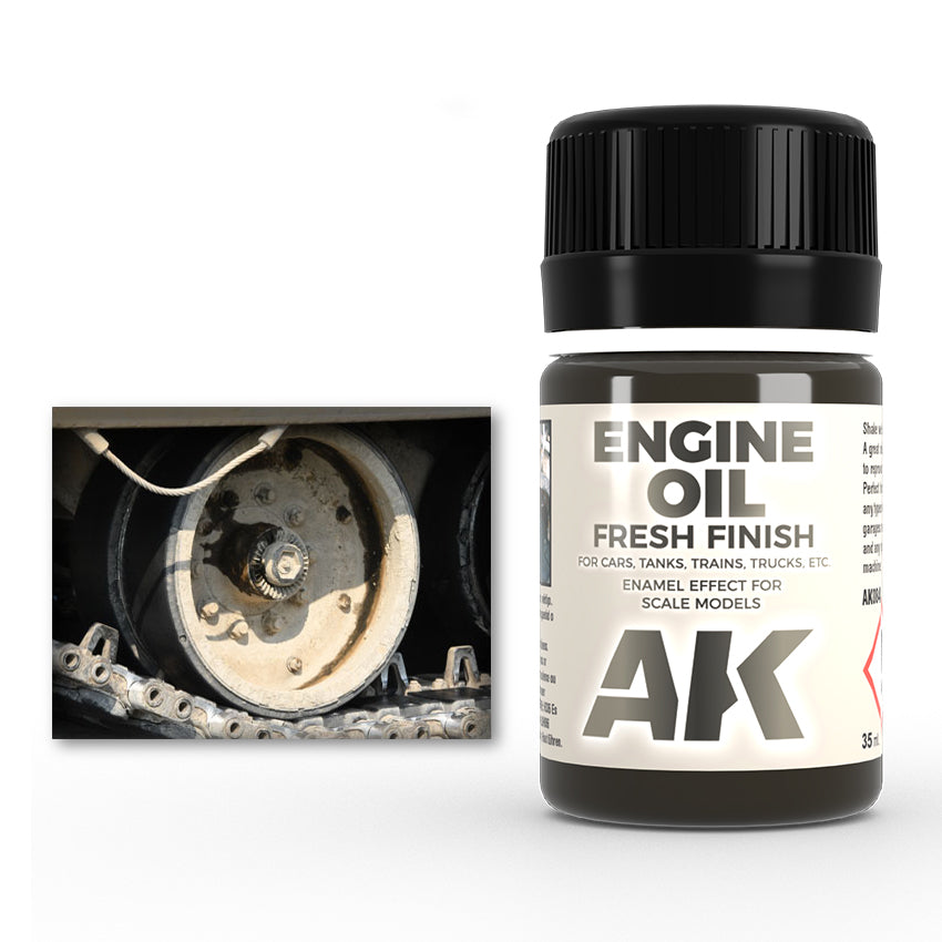 Engine Oil Fresh Finish (AK Interactive) (AK084) (40)