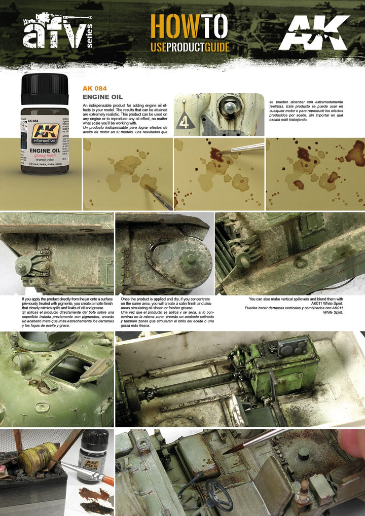 Engine Oil Fresh Finish (AK Interactive) (AK084) (40)