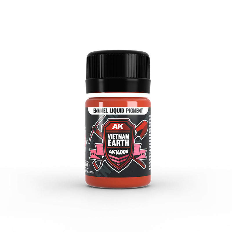 Enamel Liquid Pigment: Vietnam Earth (AK Interactive) (AK14008) (106)