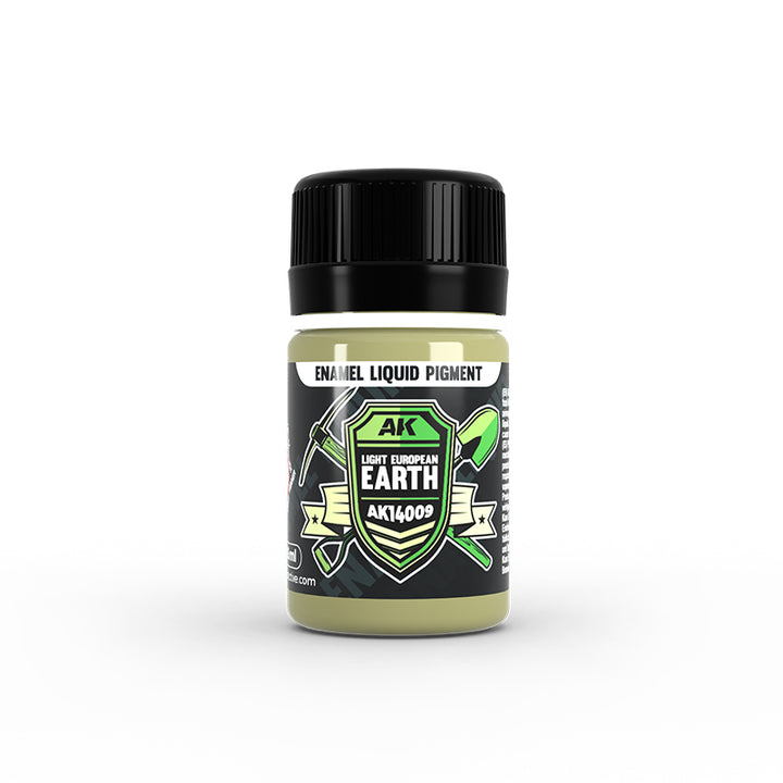 Enamel Liquid Pigment: Light European Earth (AK Interactive) (AK14009) (107)