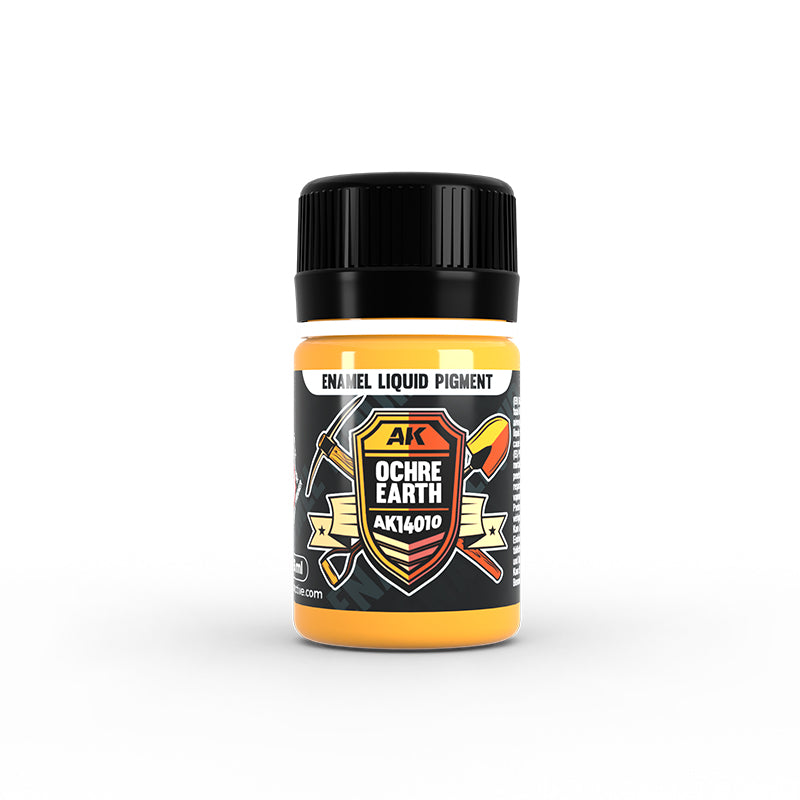 Enamel Liquid Pigment: Ochre Earth (AK Interactive) (AK14010) (108)