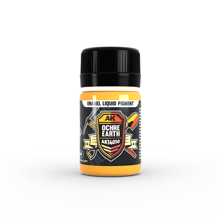 Enamel Liquid Pigment: Ochre Earth (AK Interactive) (AK14010) (108)