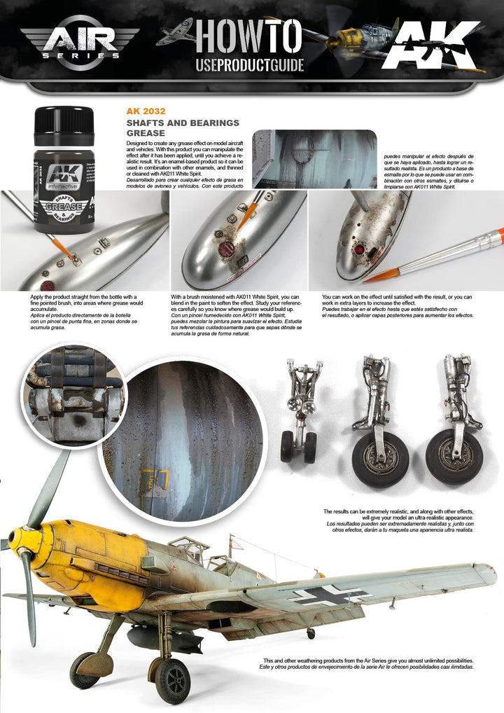 Enamel: Shafts and Bearings Grease (AK Interactive) (AK2032) (31)