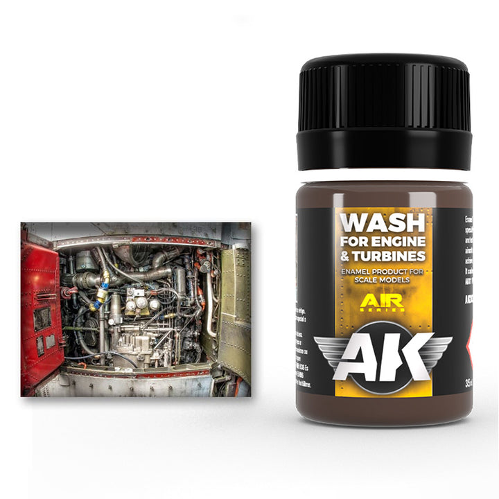 Wash: for Engine & Turbines (AK Interactive) (AK2033) (32)