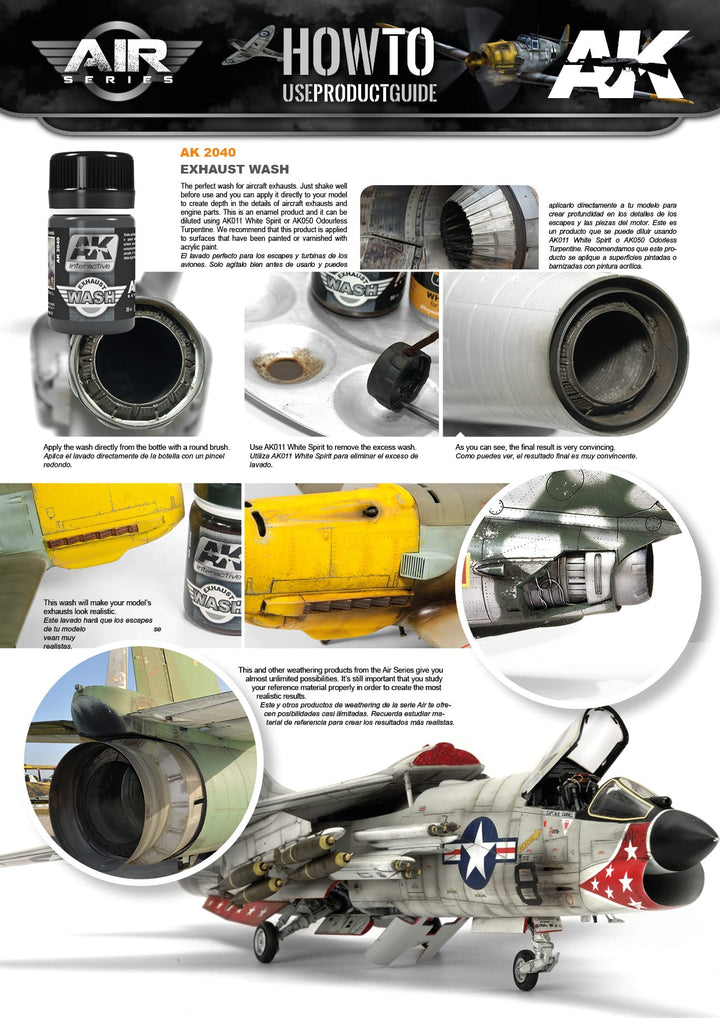 Wash: for Exhausts (AK Interactive) (AK2040) (33)
