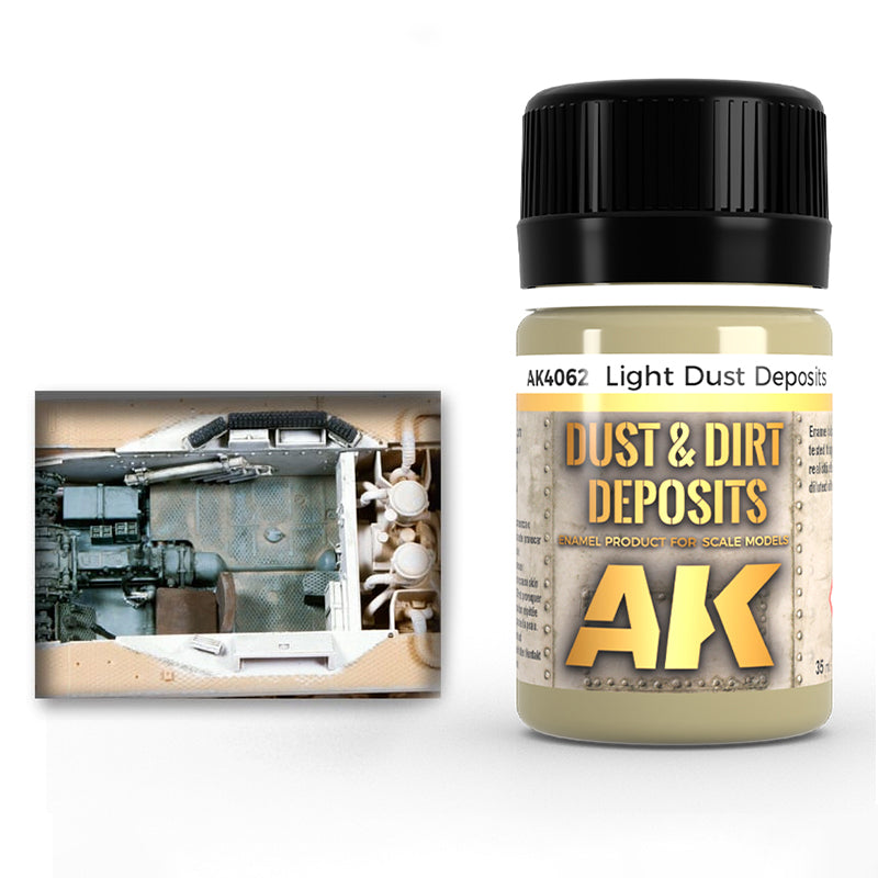 Enamel: Dust & Dirt Deposits - Light Dust (AK Interactive) (AK4062) (62)