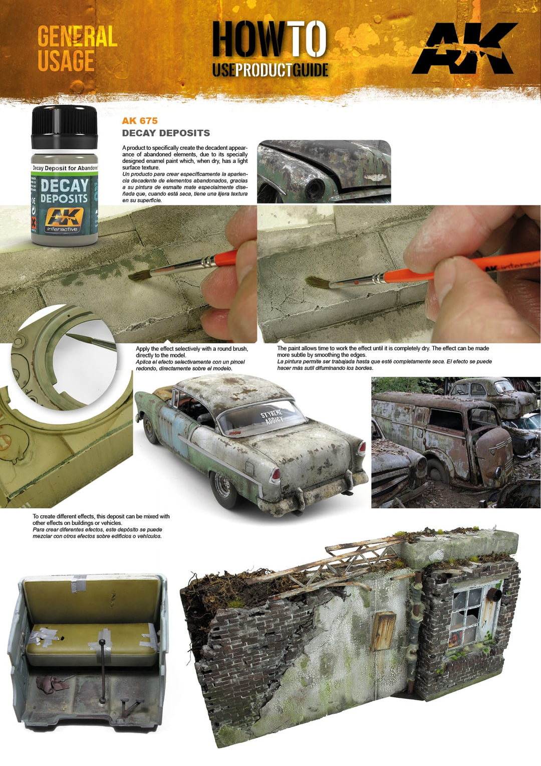 Enamel: Decay Deposits for Abandoned Vehicles (AK Interactive) (AK675) (59)
