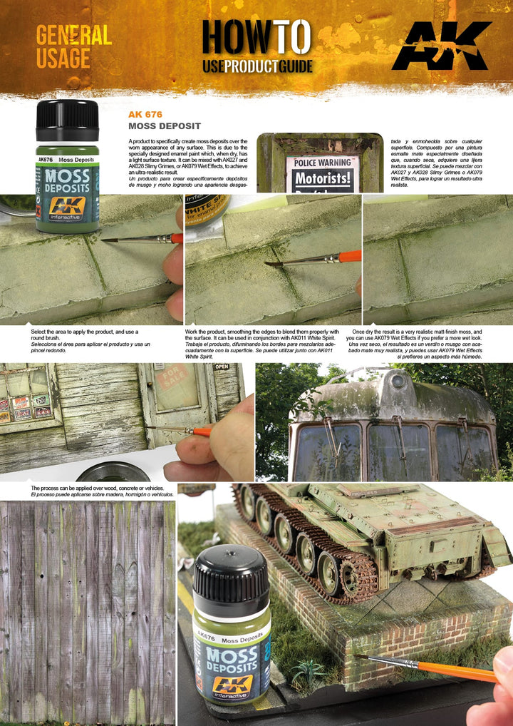 Enamel: Moss Deposits (AK Interactive) (AK676) (60)