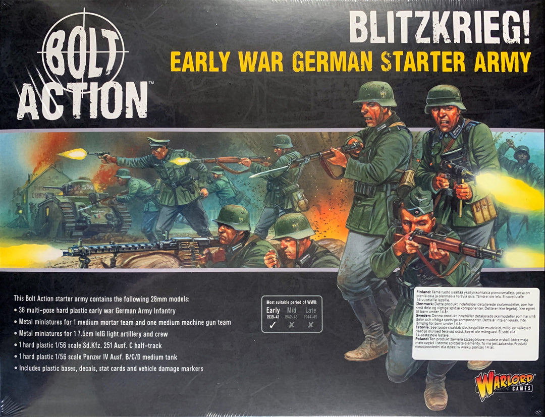 Bolt Action: Blitzkrieg! Early War German starter army