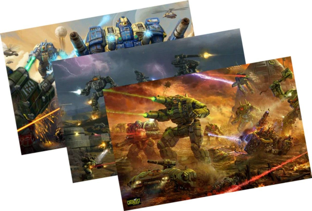 BattleTech: Mercenaries Posters Supersized (3-Pack)