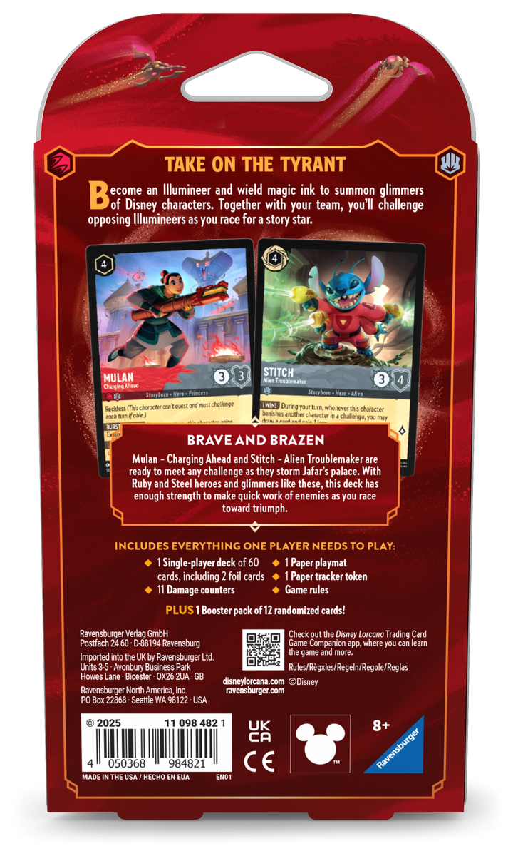 Disney Lorcana: S8 Reign of Jafar (Set 8) - Starter Deck