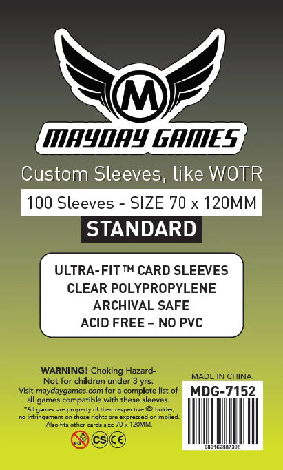 Mayday Games Standard-kvalitet kortlommer