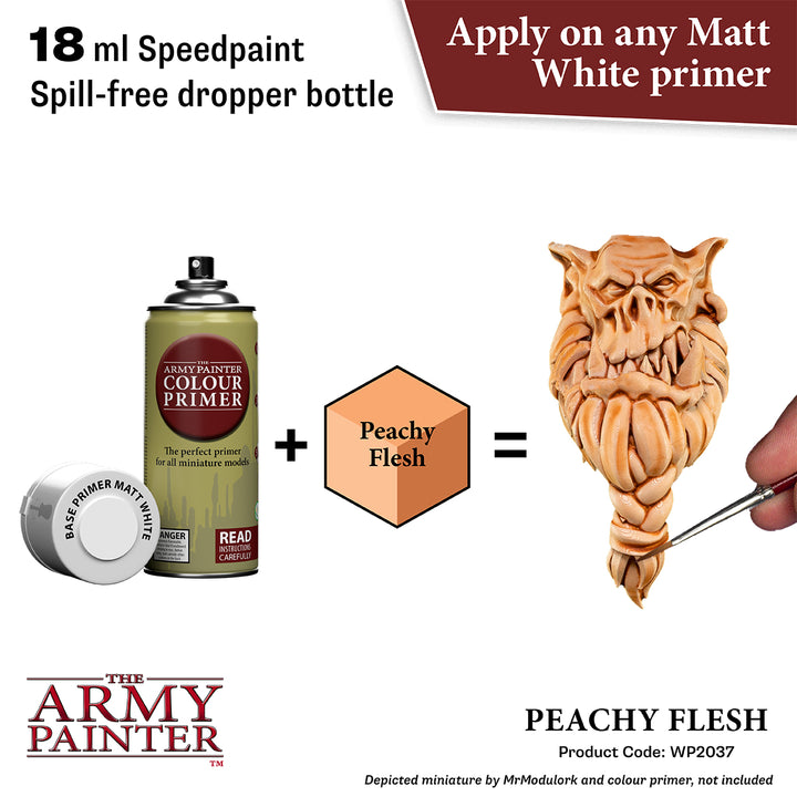 Speedpaint 2.0: Peachy Flesh (The Army Painter) (WP2037) (60)