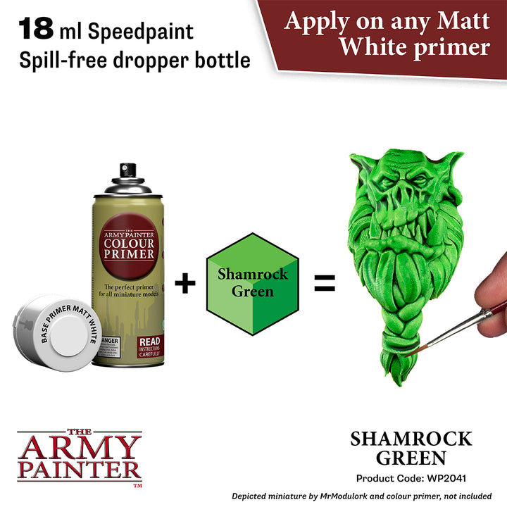 Speedpaint 2.0: Shamrock Green (The Army Painter) (WP2041) (28)