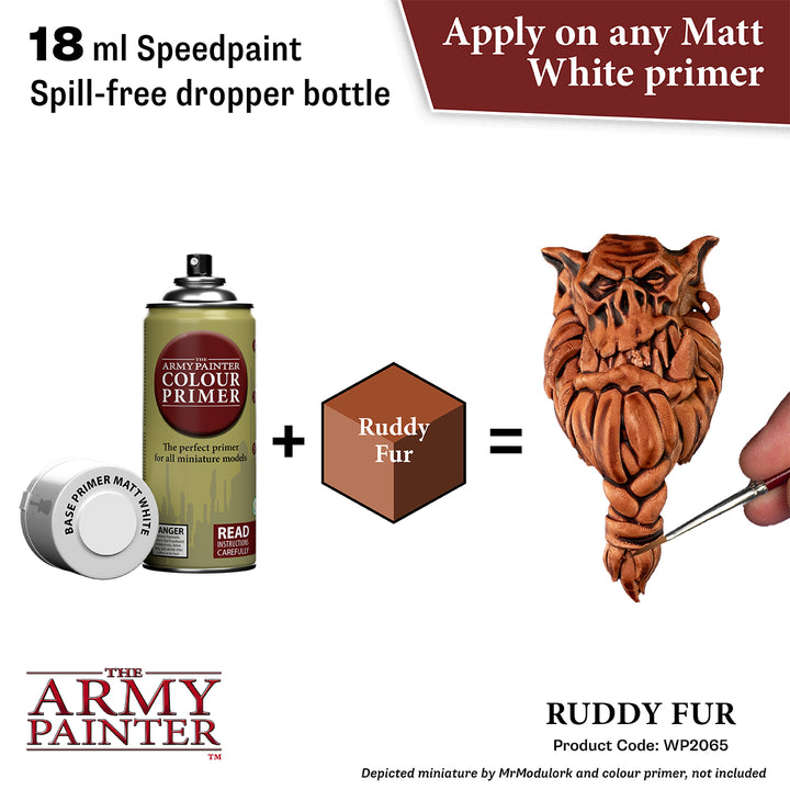 Speedpaint 2.0: Ruddy Fur (The Army Painter) (WP2065) (70)