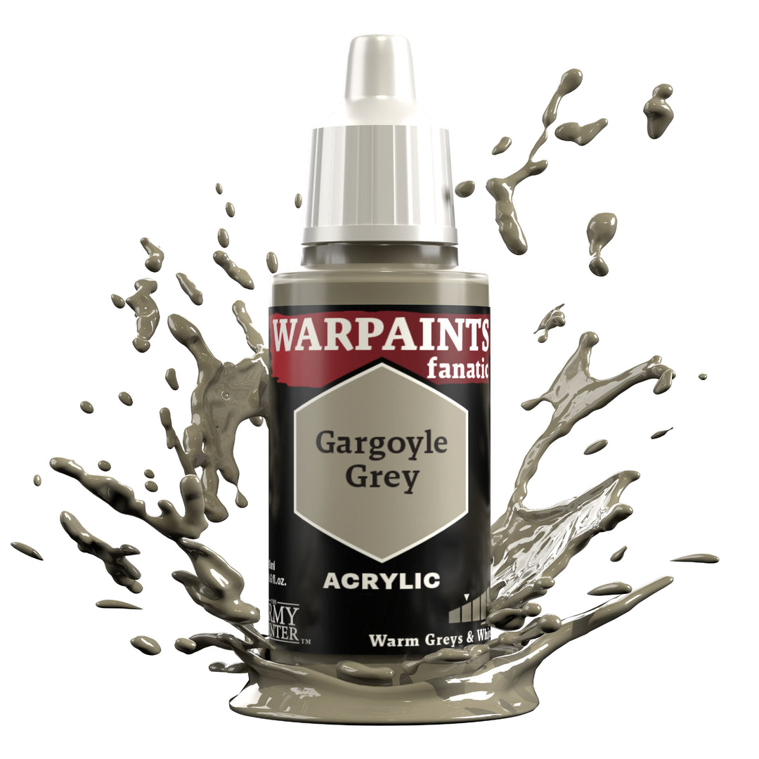 Warpaints Fanatic: Gargoyle Grey (The Army Painter) (WP3008P) (8)