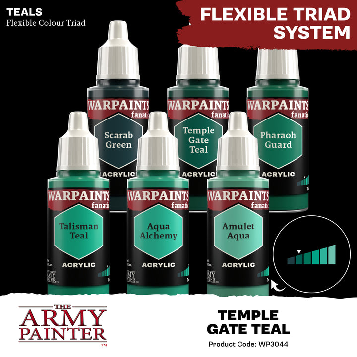 Warpaints Fanatic: Temple Gate Teal (The Army Painter) (WP3044P) (44)