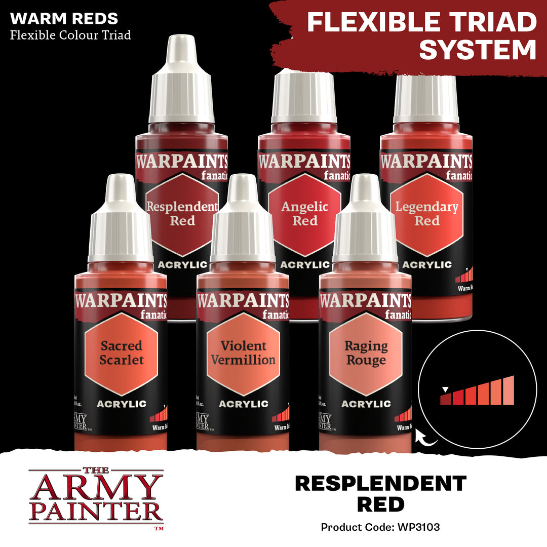 Warpaints Fanatic: Resplendent Red (The Army Painter) (WP3103P) (103)