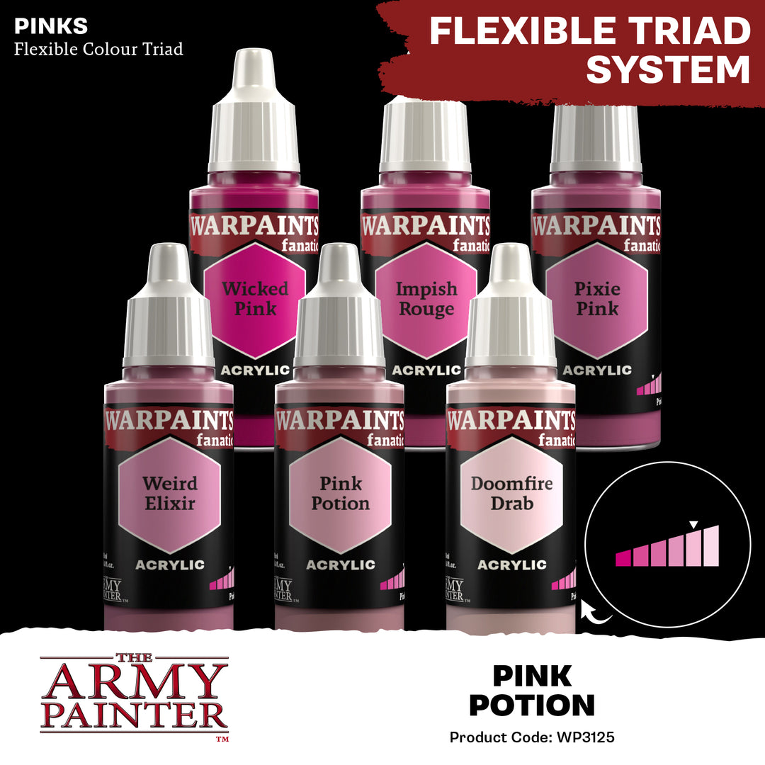 Warpaints Fanatic: Pink Potion (The Army Painter) (WP3125P) (125)