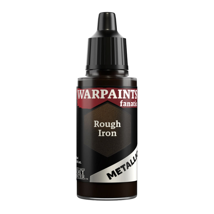 Warpaints Fanatic Metallic: Rough Iron (The Army Painter) (WP3181P) (181)