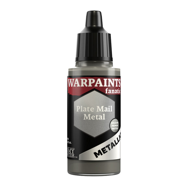 Warpaints Fanatic Metallic: Plate Mail Metal (The Army Painter) (WP3192P) (192)