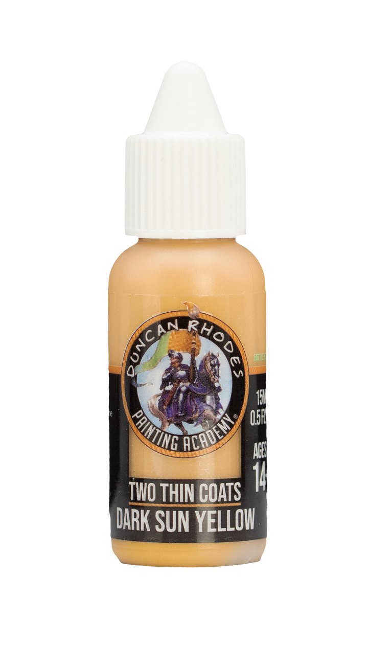 Two Thin Coats: Dark Sun Yellow (16)