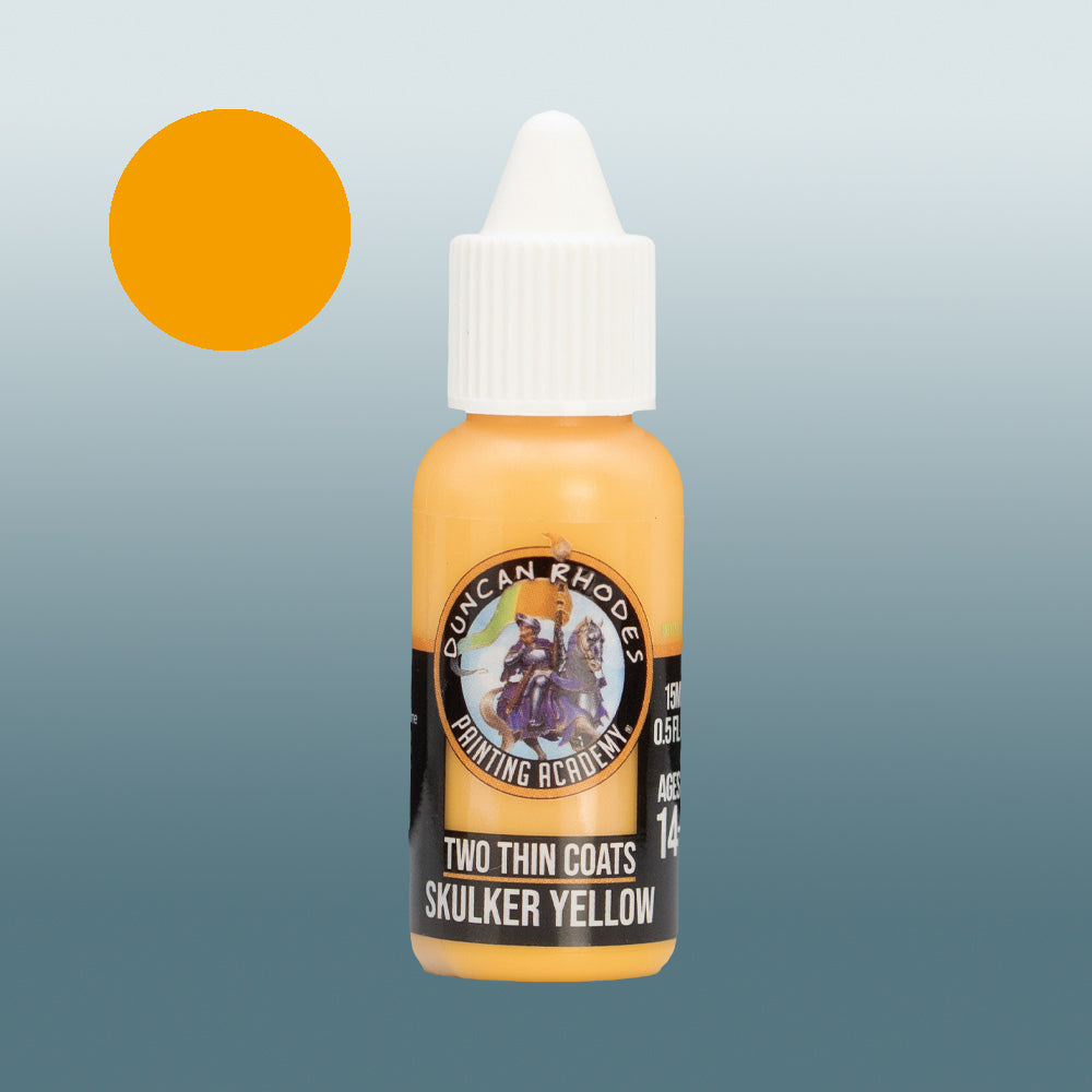 Two Thin Coats: Skulker Yellow (17)