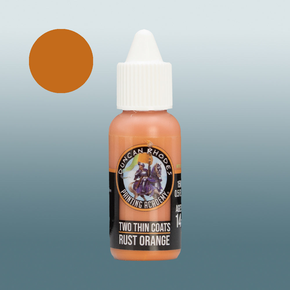 Two Thin Coats: Rust Orange (13)